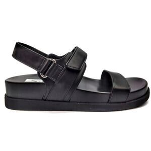 DV by Dolce Vita Women's Argyle Strap Sandals Black Size 11